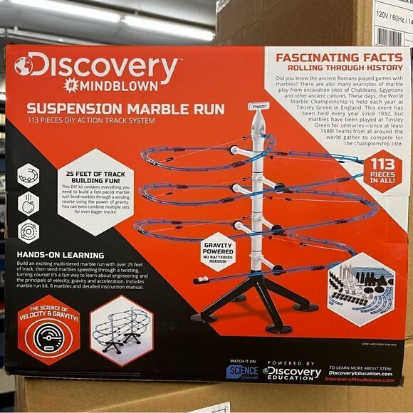 Discovery Suspension Marble Run Kit, STEM Toy! NEW! - Picture 3 of 4